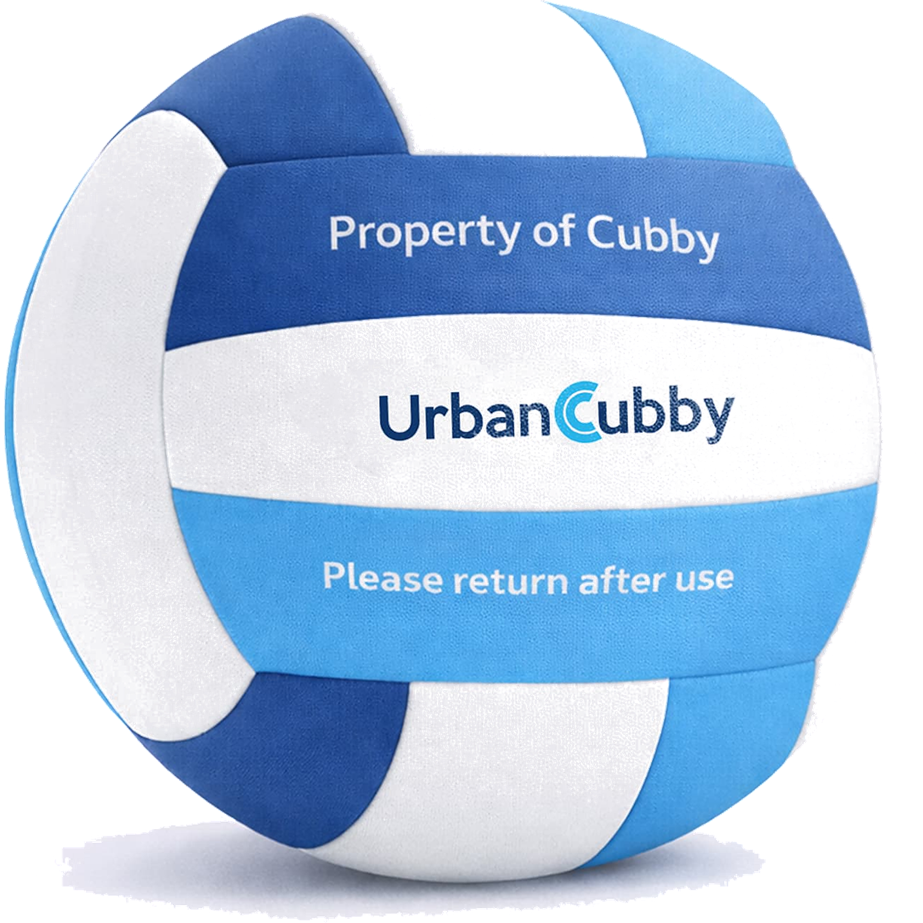 Gepersonaliseerde UrbanCubby volleybal in huisstijl