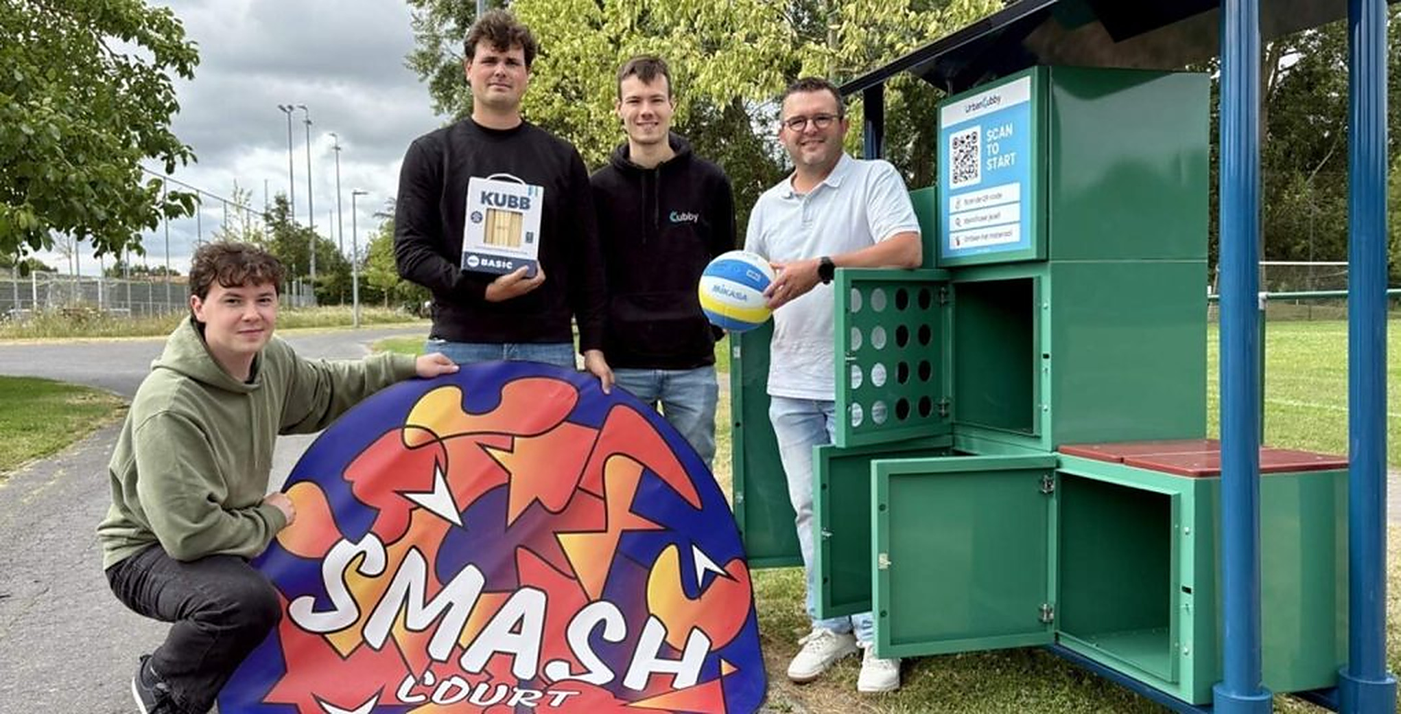 Brugge introduceert UrbanCubby's: gratis sportmateriaal ontlenen